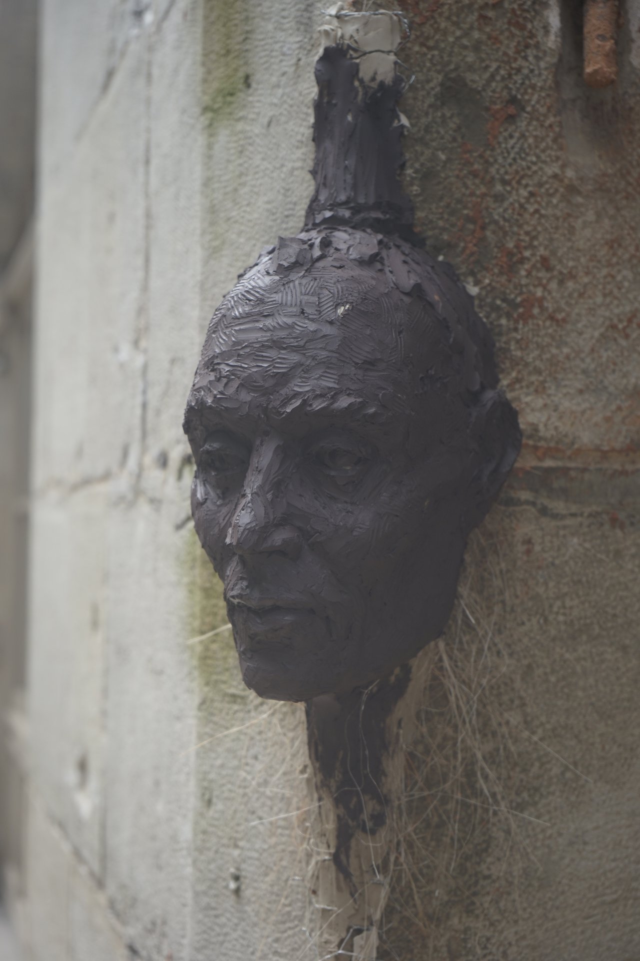 Retrait des sculptures Semiostalgia — documentation photographique, juillet 2026