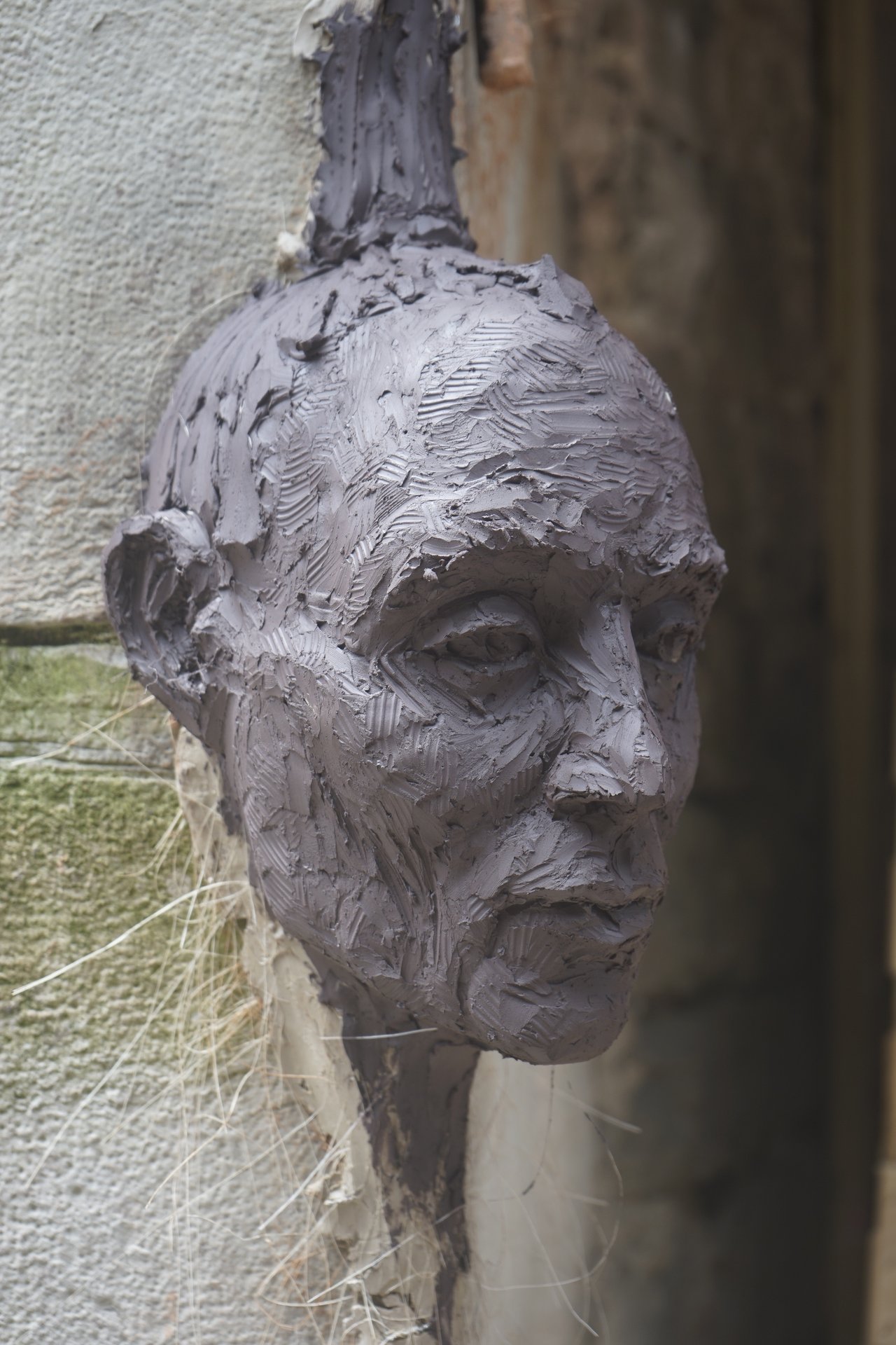 Retrait des sculptures Semiostalgia — documentation photographique, juillet 2026