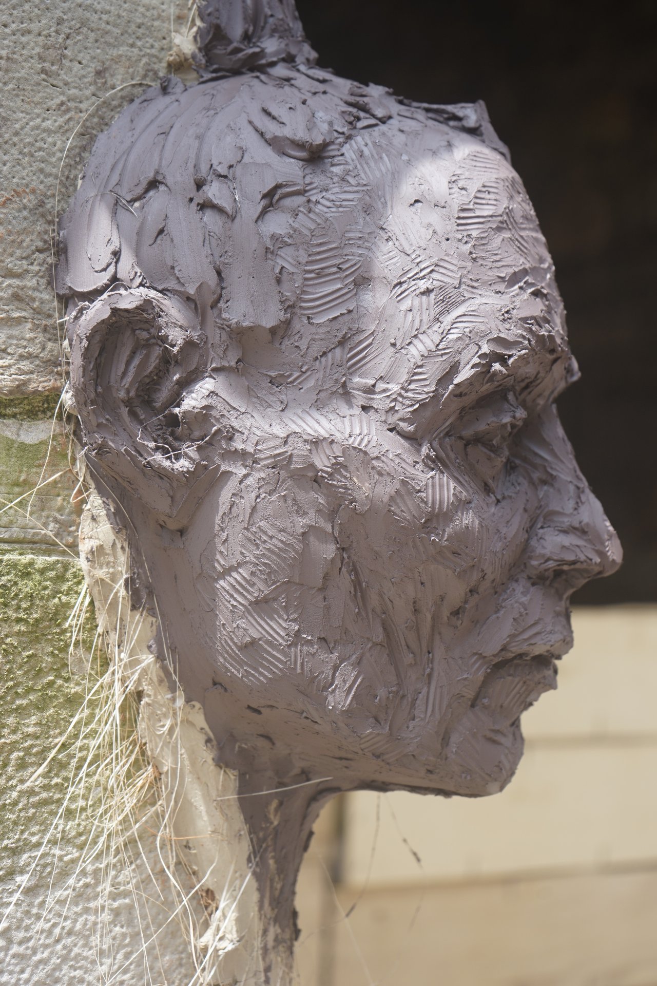 Retrait des sculptures Semiostalgia — documentation photographique, juillet 2026