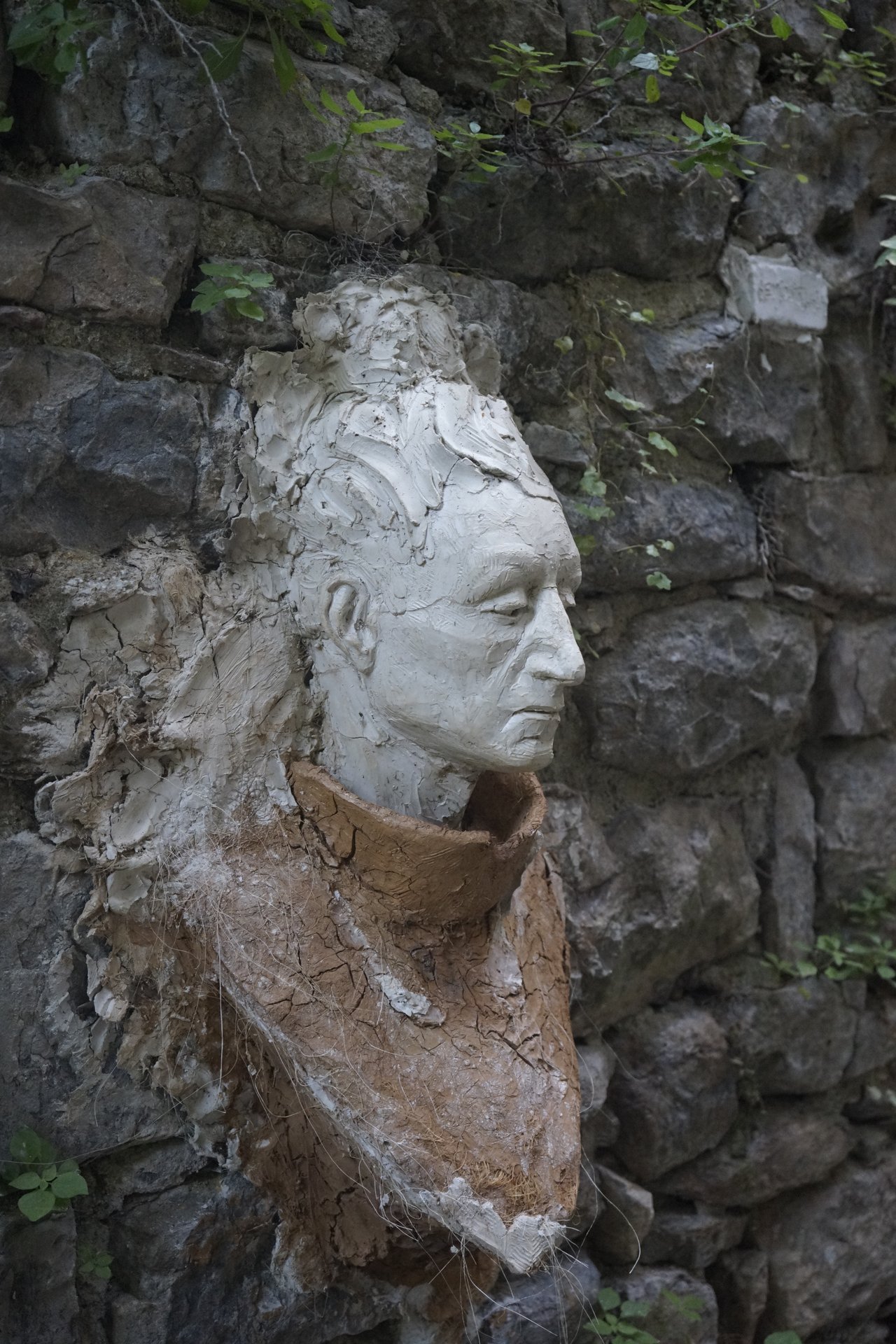 Retrait des sculptures Semiostalgia — documentation photographique, juillet 2026