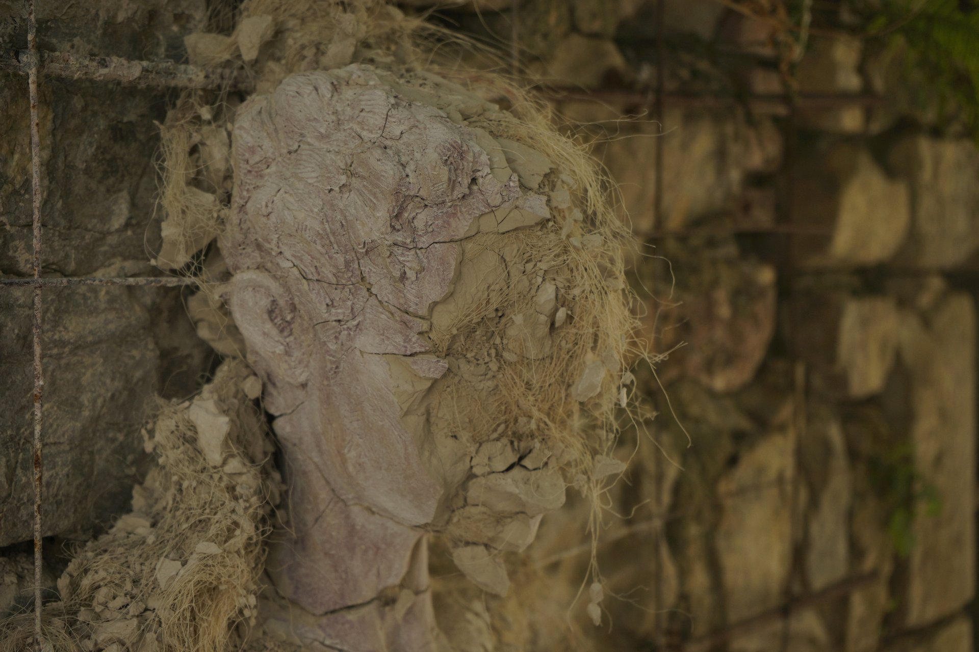 Retrait des sculptures Semiostalgia — documentation photographique, juillet 2026
