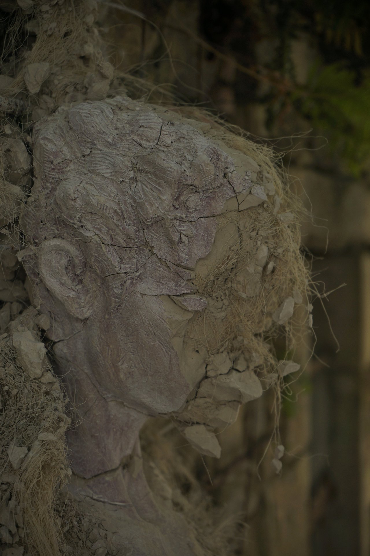 Retrait des sculptures Semiostalgia — documentation photographique, juillet 2026