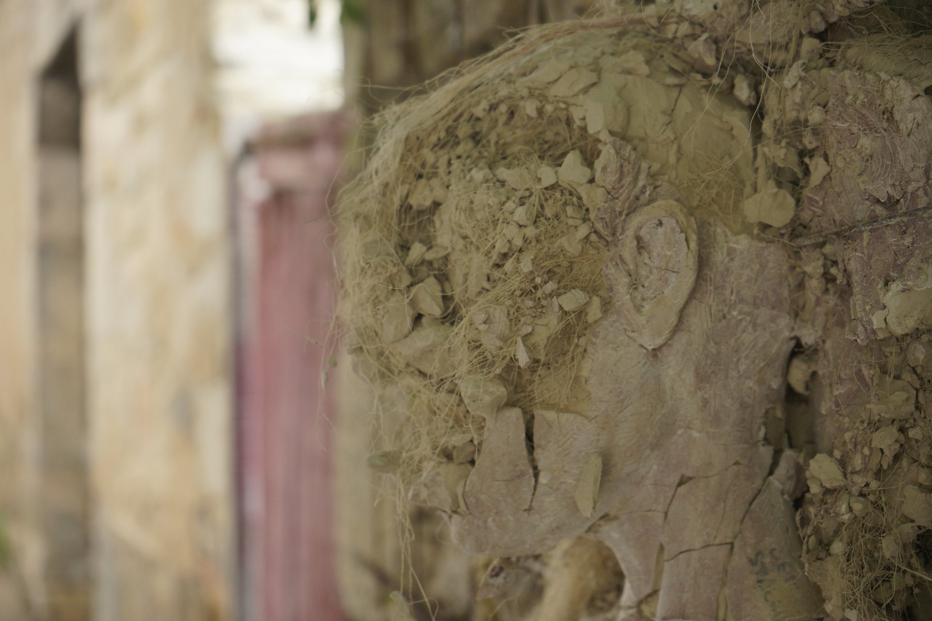 Retrait des sculptures Semiostalgia — documentation photographique, juillet 2026