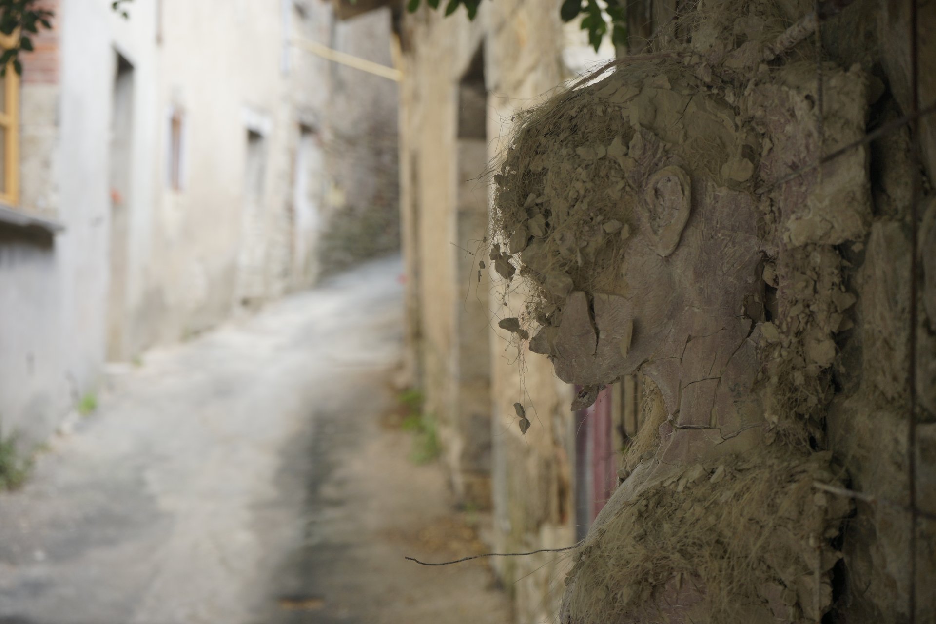 Retrait des sculptures Semiostalgia — documentation photographique, juillet 2026